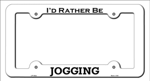 Hiking License Plate Frame