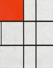 Piet Mondrian abstrakt kunst