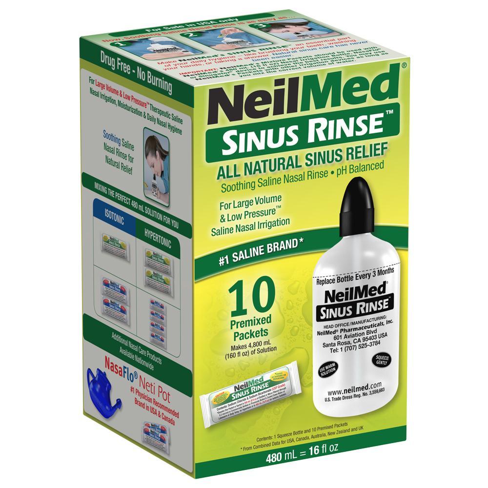 Sinus Rinse 16oz Extra Large Bottle Kit - NeilMed Web Store product image