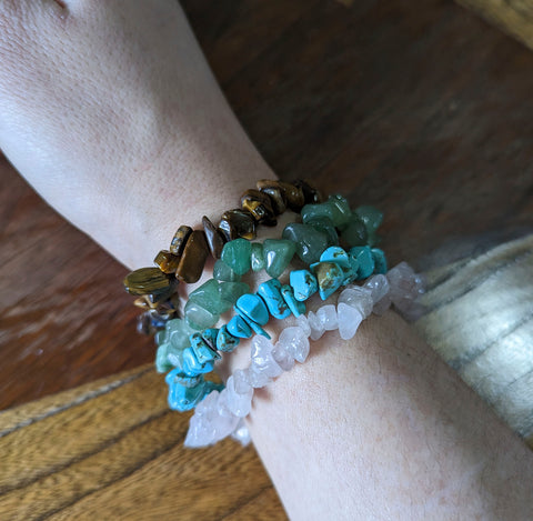 all 4 gemstones bracelets