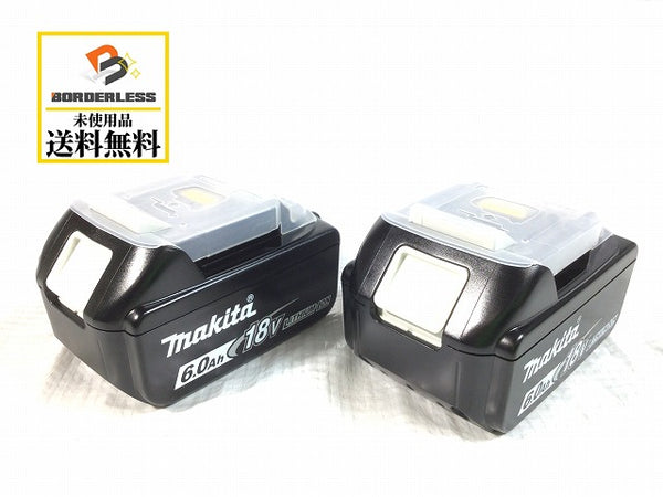 しただけの Makita - マキタ 18V 6.0Ah バッテリー 新品 未使用 送料