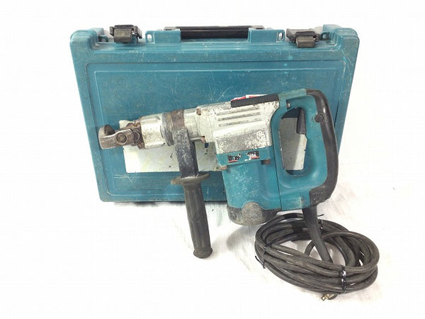 ☆中古品☆ makita マキタ 100V 電動ハンマ HM0830 六角軸シャンク 電動ハツリ 電気ハンマー 斫り ケース付き