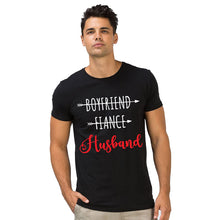 Load image into Gallery viewer, fanideaz Cotton Husband Wife Printed Couple T Shirt
