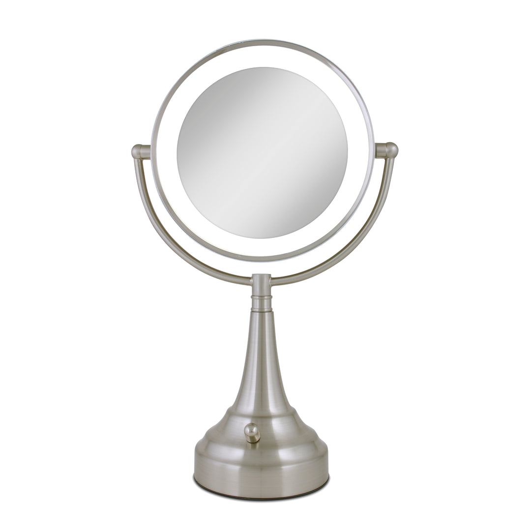 Zadro LED Lighted Makeup Mirror w/ Magnification, Bluetooth & USB Port