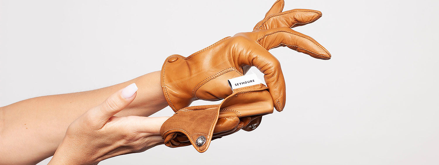 Seymoure leather gloves