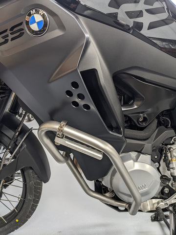 Adventure Bike Pegs on 2023 F850 GSA