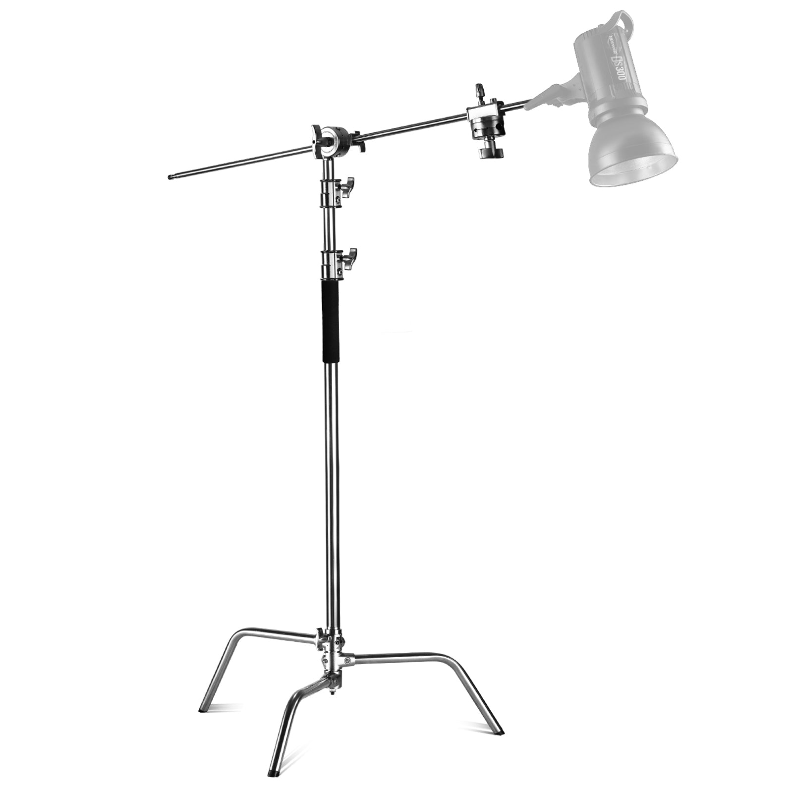 NEEWER 320cm Stainless Steel C Stand with Boom Arm - NEEWER.EU product image