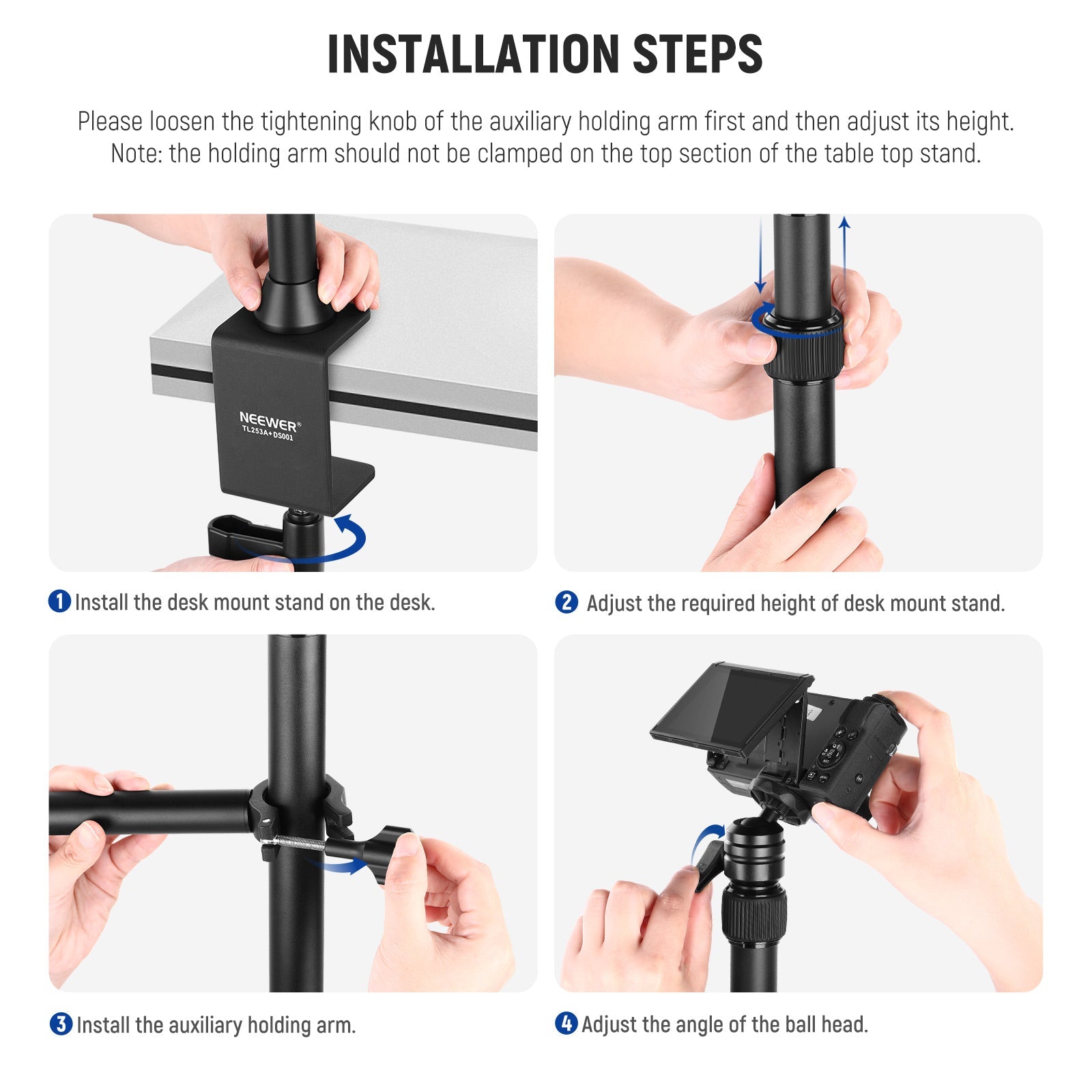 NEEWER 176S LED Panel Light Kit