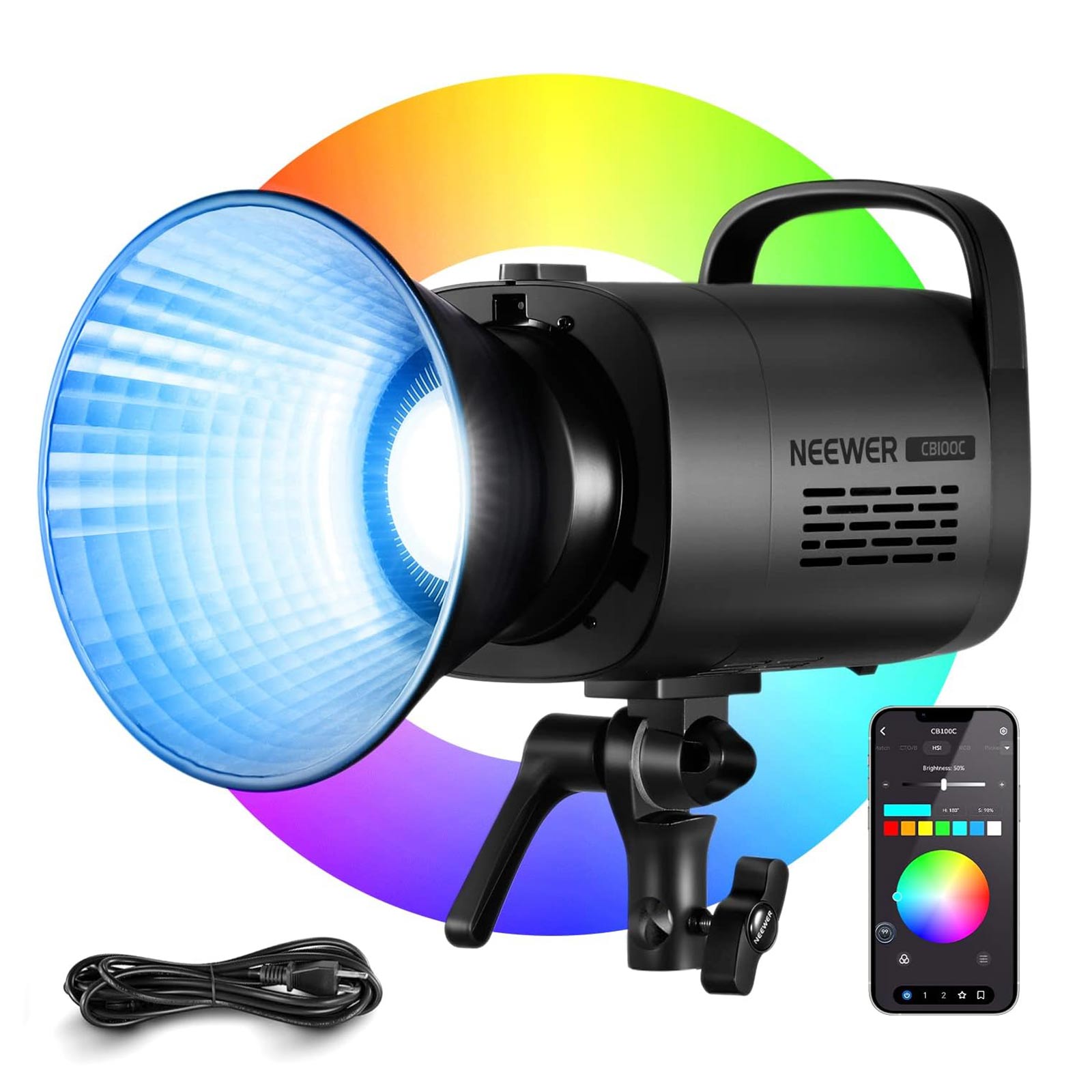 NEEWER CB100C 130w RGB LED Video Light - NEEWER.EU product image