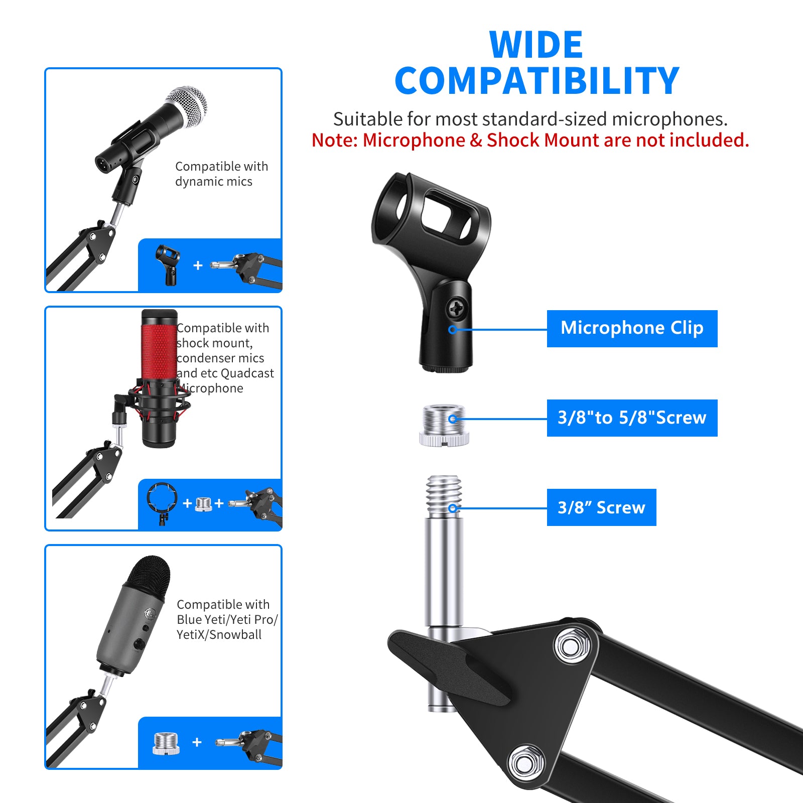 Bras de micro OPLITE Supreme MIC Boom Arm