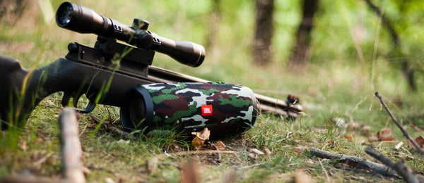 airgun laying on grass