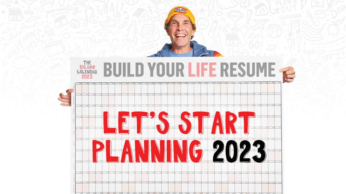 build your life resume calendar