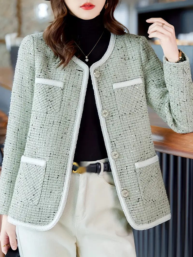 Trendy Button-Up Coat for Women, Perfect for the Fall & Winter Season