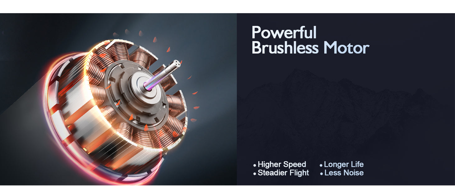 Powerful brushless motor