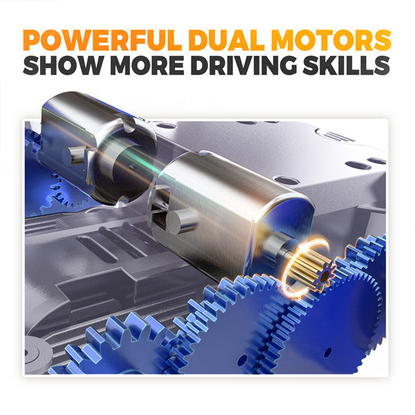 Powerful Dual Motors