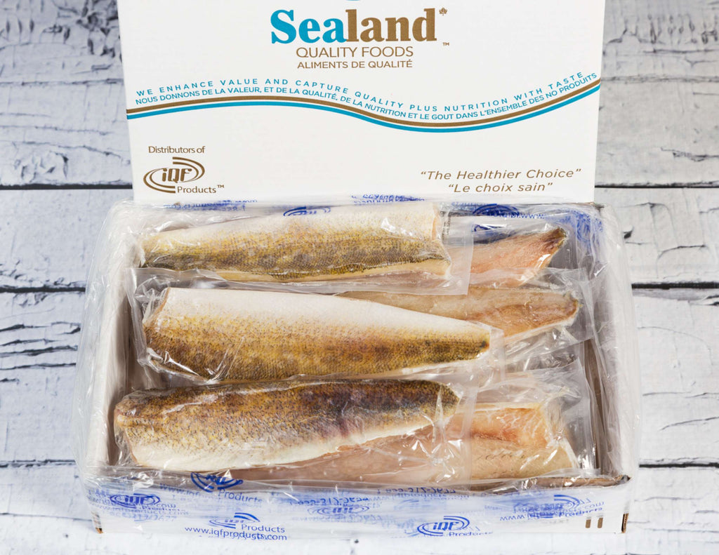 Individually quick frozen Sealand pickerel fillets