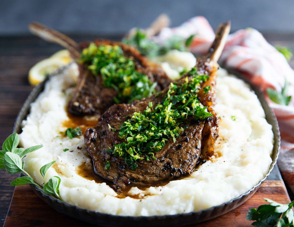 Veal Chops with Gremolata recipe