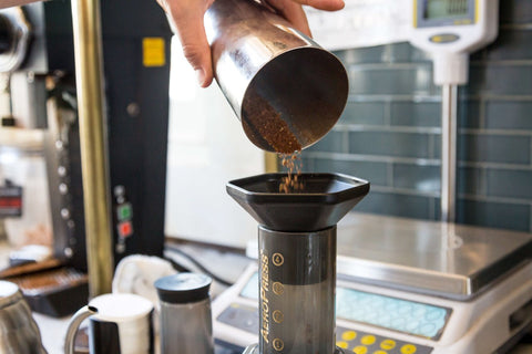 Manual Brew Aeropress Coffee