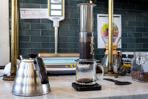 Manual Brew Aeropress Coffee