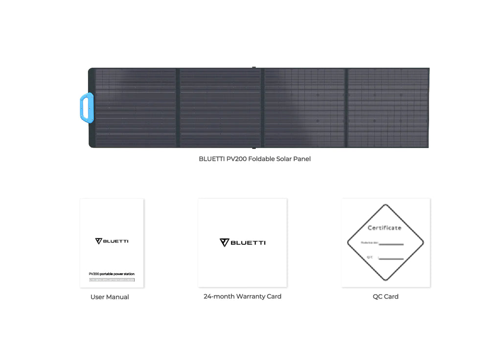 BLUETTI| AC200MAX + 2*B230 + 3*PV200 Solar Generator Kit