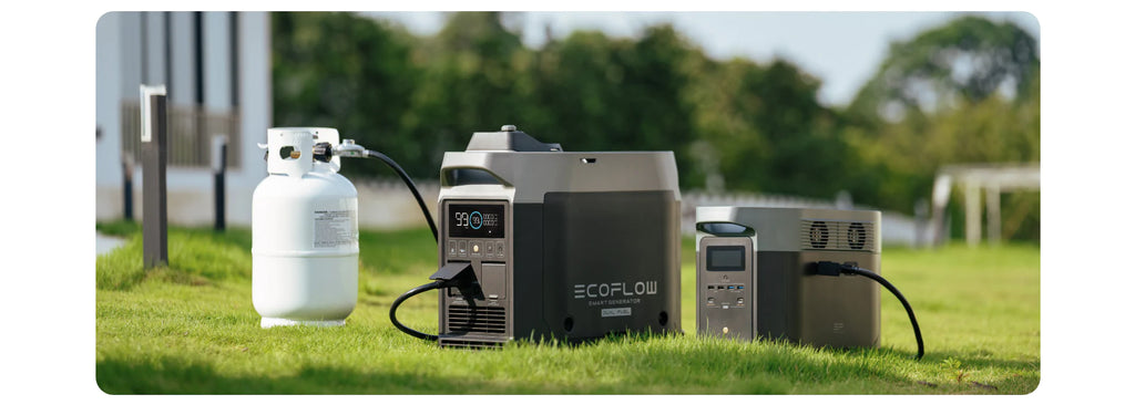 EcoFlow Smart Generator (Dual Fuel) Integrates with DELTA Series & Power Kits