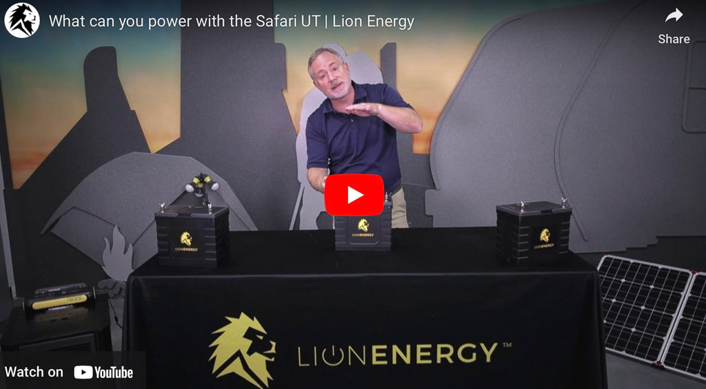 Lion Energy|Safari UT 700/ 12V 56Ah LiFePO4 Battery