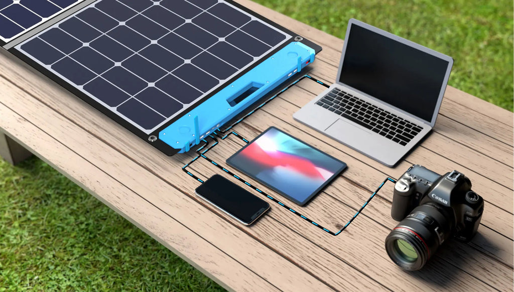 ACOPOWER|OMNI 110W & 220W All-in-one Solar Charging Station-ecopowerit