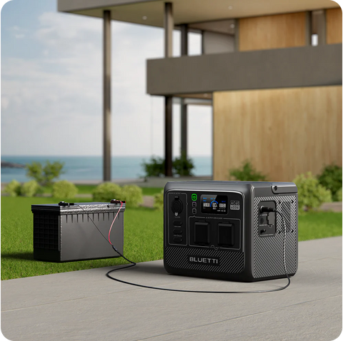 BLUETTI |AC60 Portable Power Station 600W,403Wh-ecopowerit