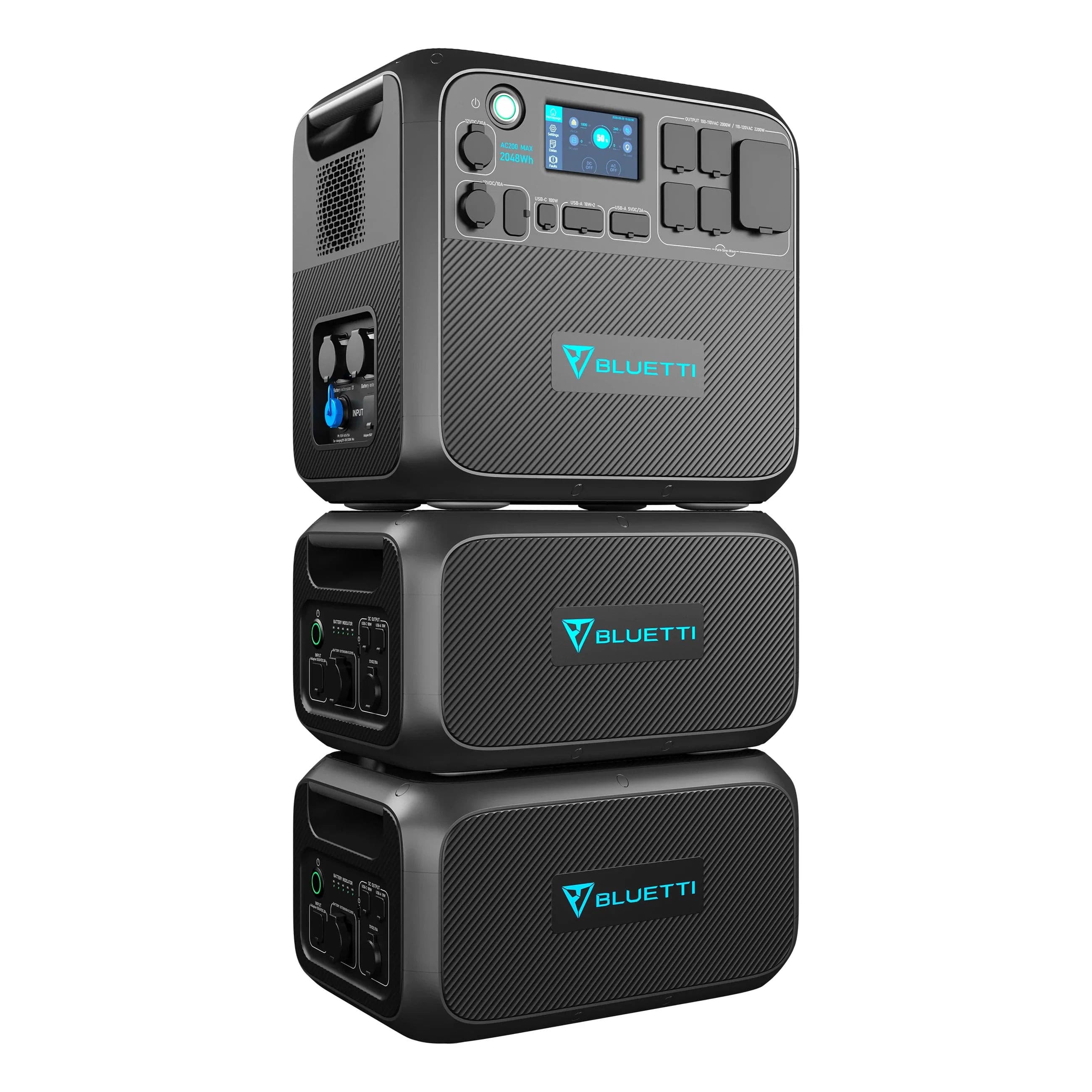 BLUETTI| AC200MAX 2200W 6,144Wh + 2*B230 | Home Battery Backup