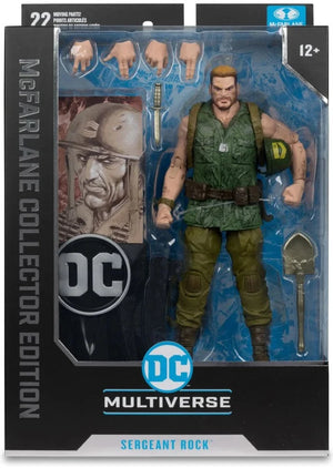 DC McFarlane Collector Edition - Sergeant Rock DC Classic 7-Inch - MyLostToy