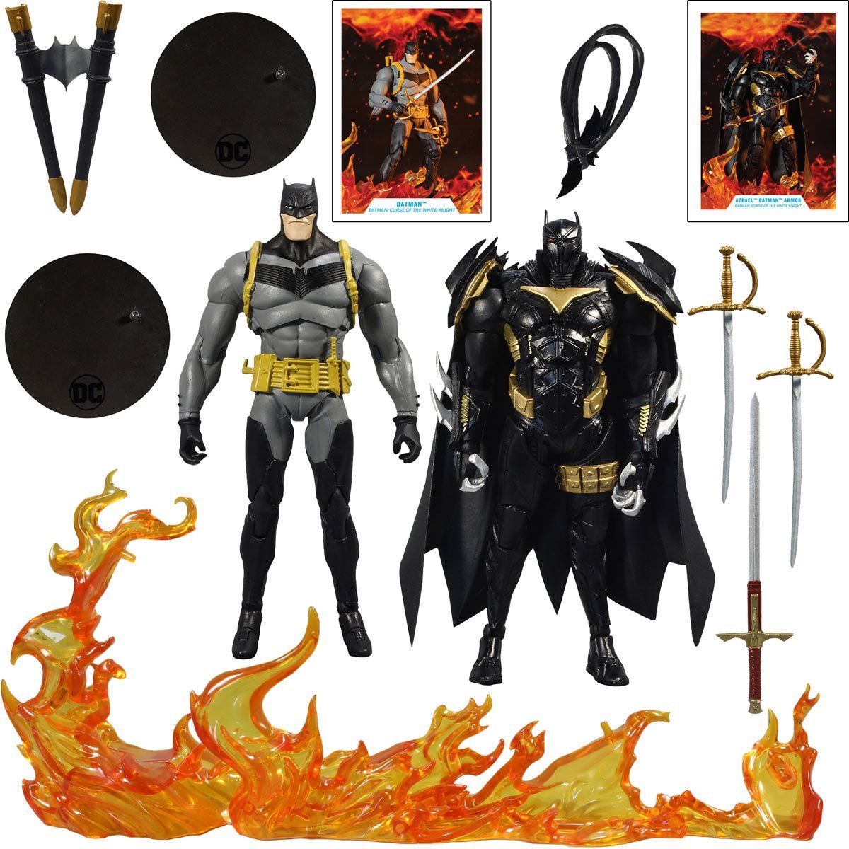 DC Multiverse - Batman Vs. Azrael - Batman Armor – MyLostToy