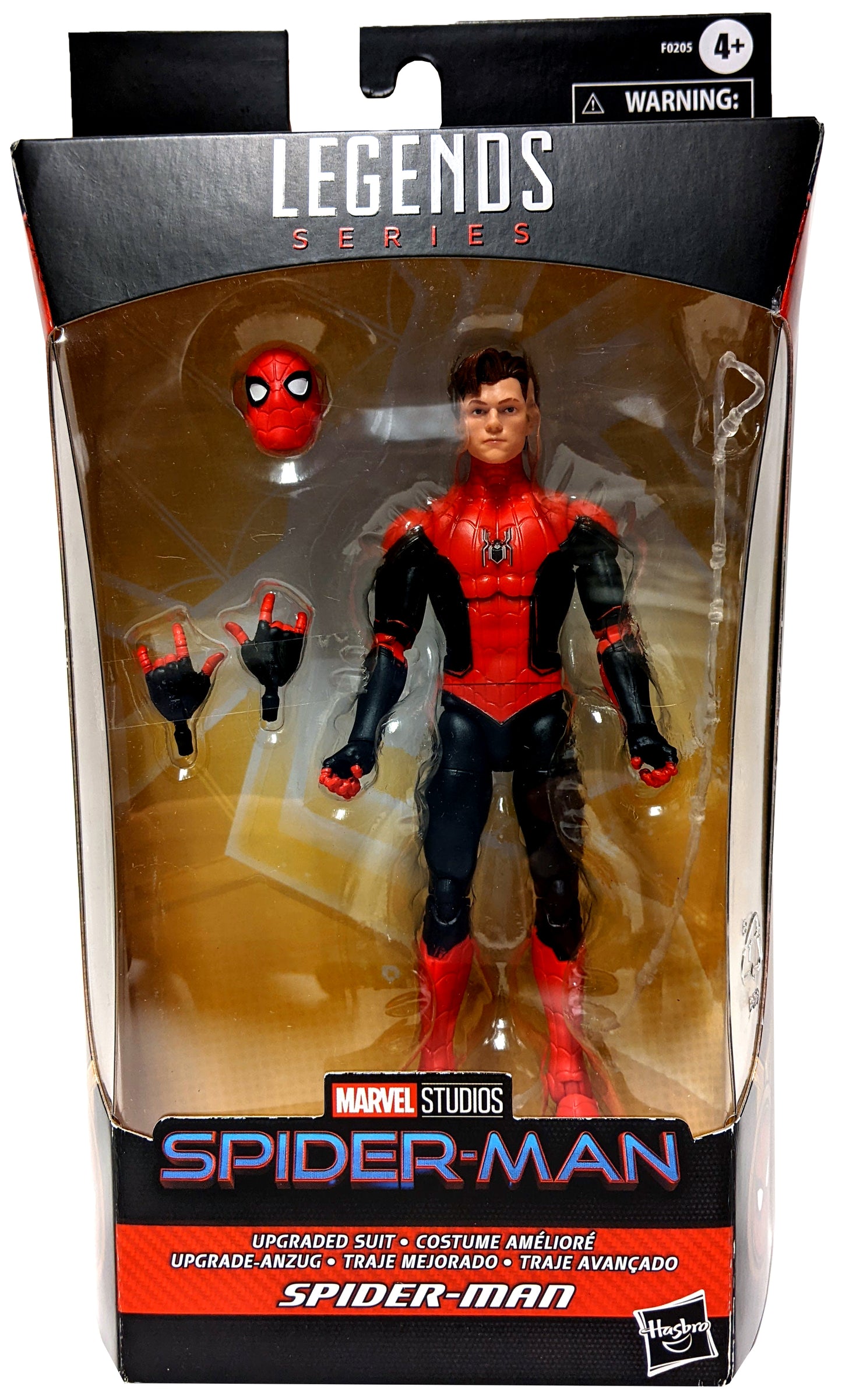 marvel legends spider man no way home upgraded suit