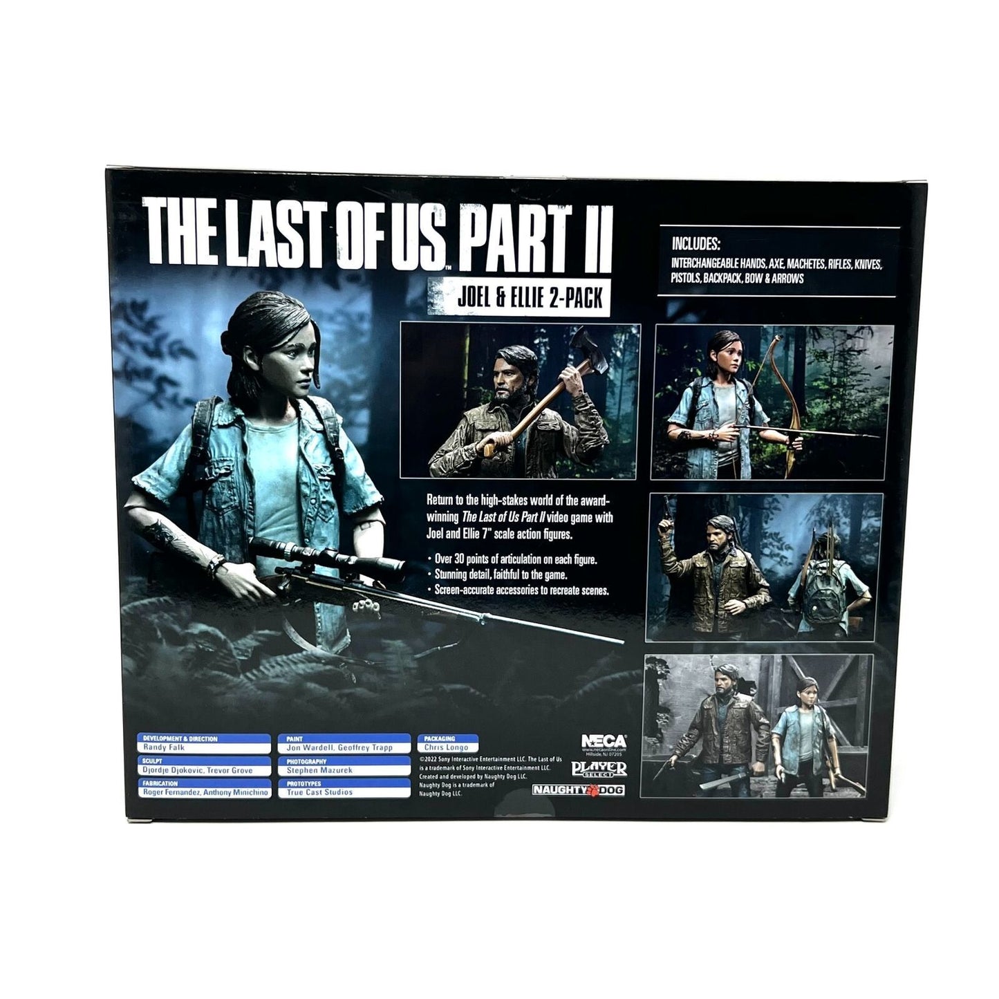 The Last of Us 2 7″ Scale Action Figures – Ultimate Joel and Ellie 2-pack