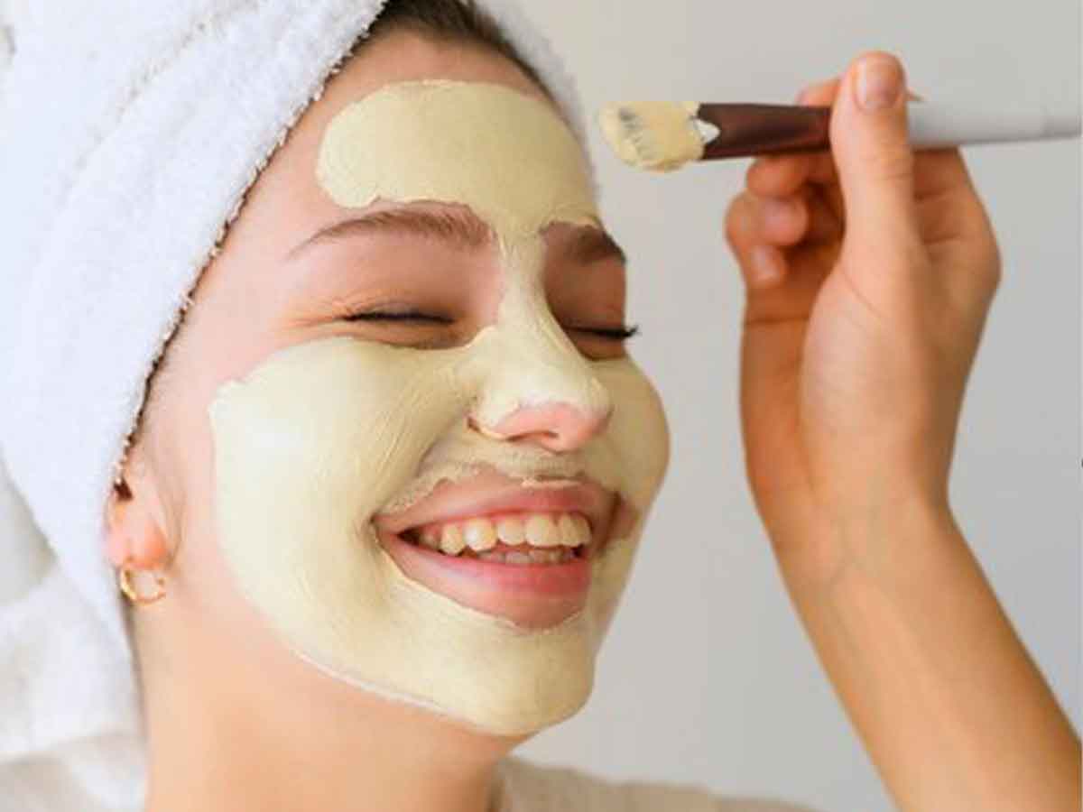 Women enjoy a face mask