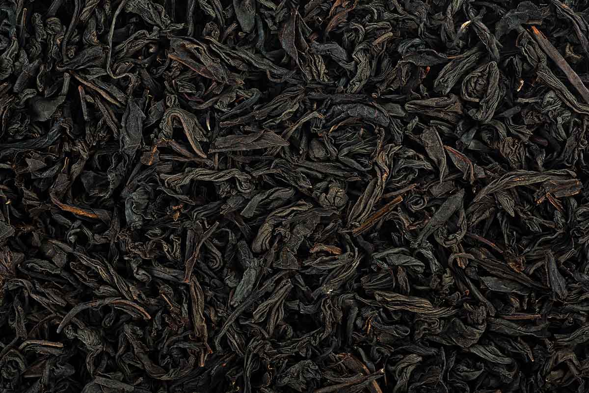 black tea leaf