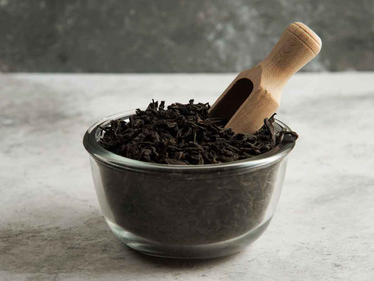 Dian Hong (Yunnan black tea) Black tea leaves