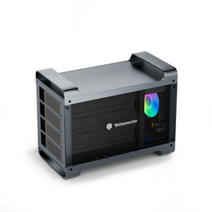 Yottamaster Defender 4 Bay RGB Gaming External Hard Drive Enclosure - Yottamaster - External Usb Dvd Drive