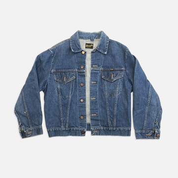 Wrangler Anti Fit Denim Jacket - Azure Blue