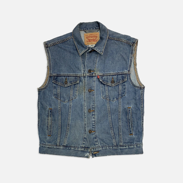 Vintage Levi's 506 denim vest – The Era NYC