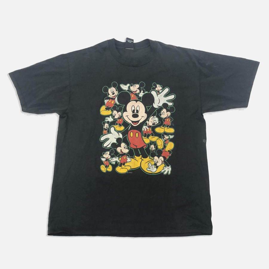 Vintage Black Mickey Mouse T Shirt – The Era NYC