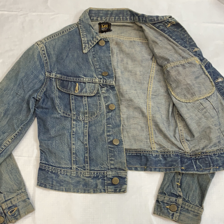 Vintage Lee Sanforized Denim Jacket – The Era NYC