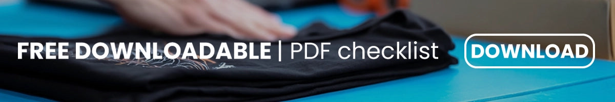 Free Downloadable DTG Artwork Checklist