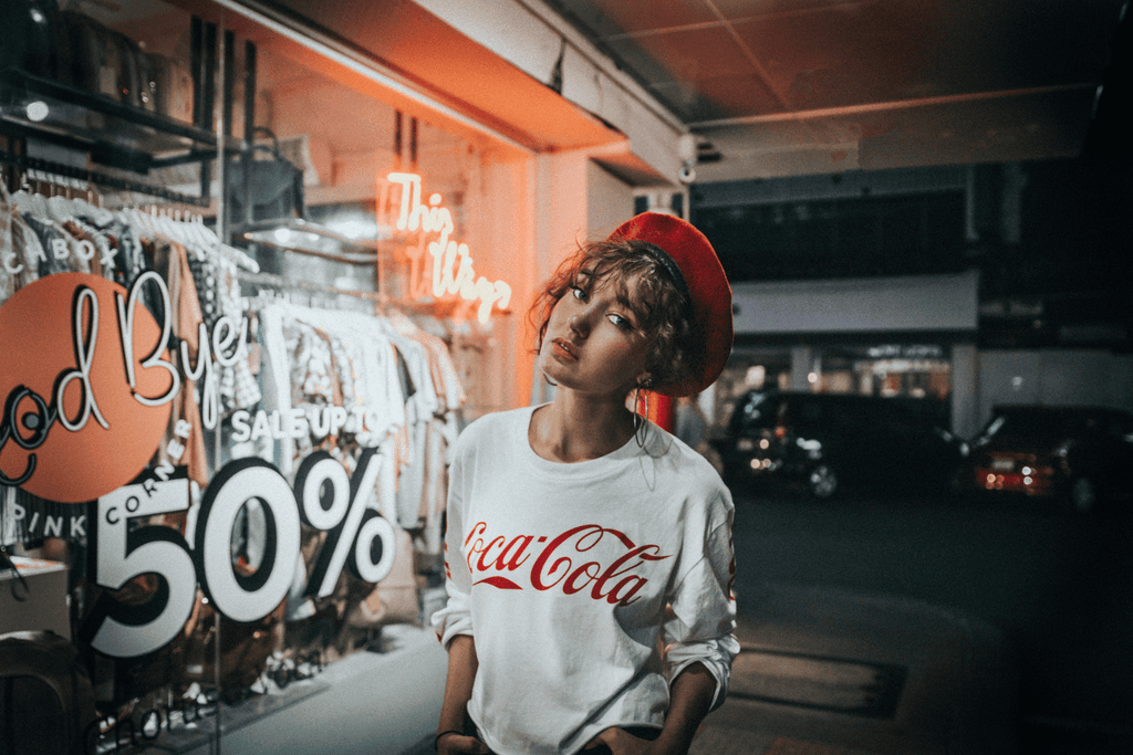 clothing for branding - coca cola