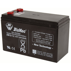 alarm battery 12v 7.2 ah