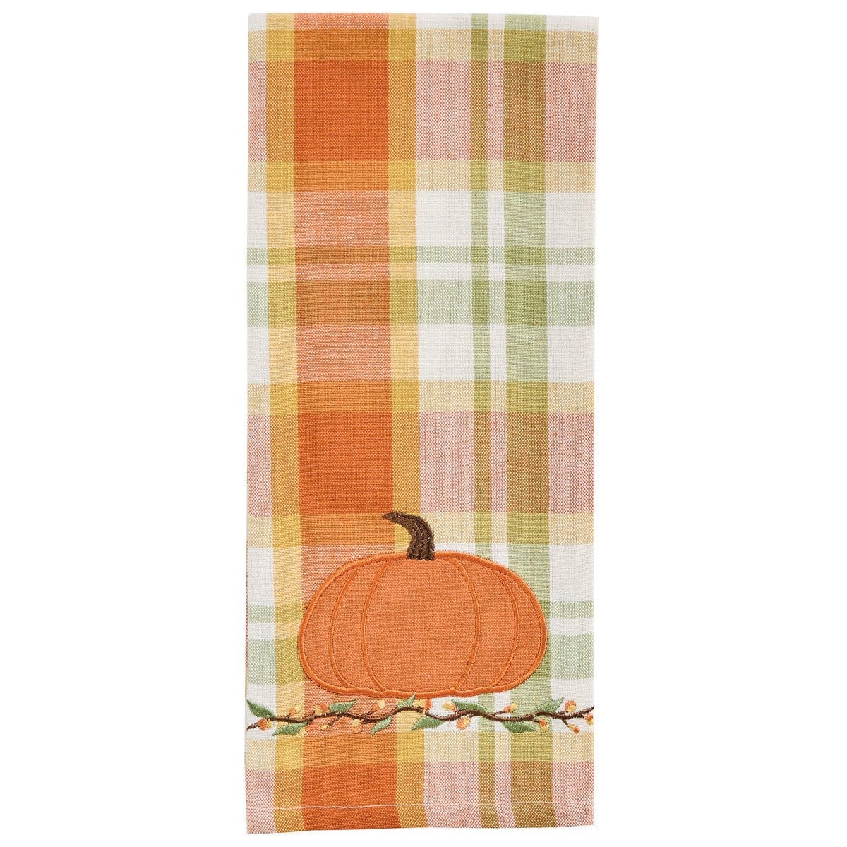 Pumpkin Seed Dishtowel & Dishcloth Set 3 DT, 1 DC-Park Designs
