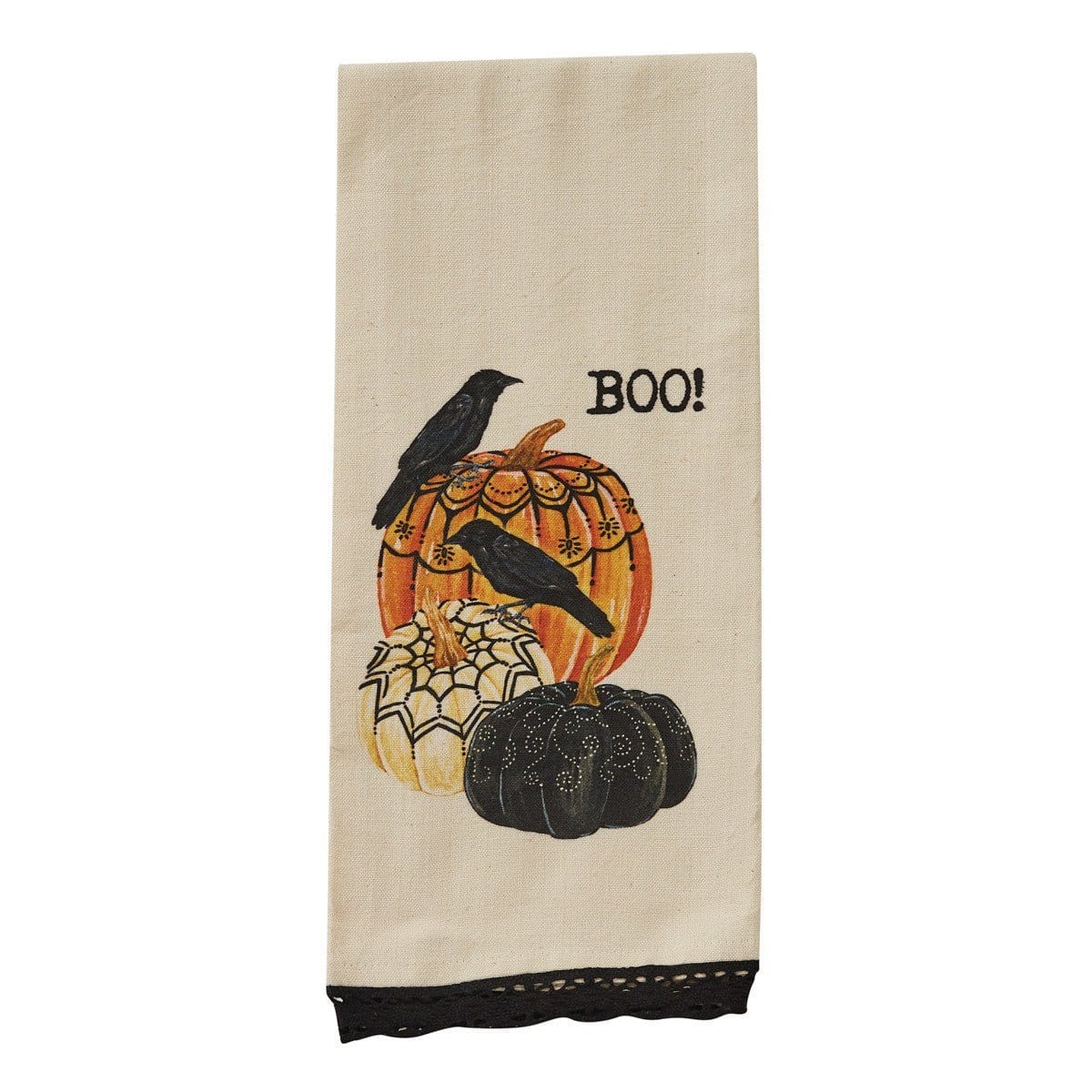 Happy Halloween Dishtowel Set of 2 Dish Cloth For Drying Dishes