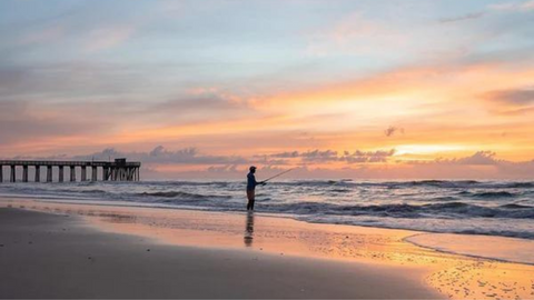 surf fishing