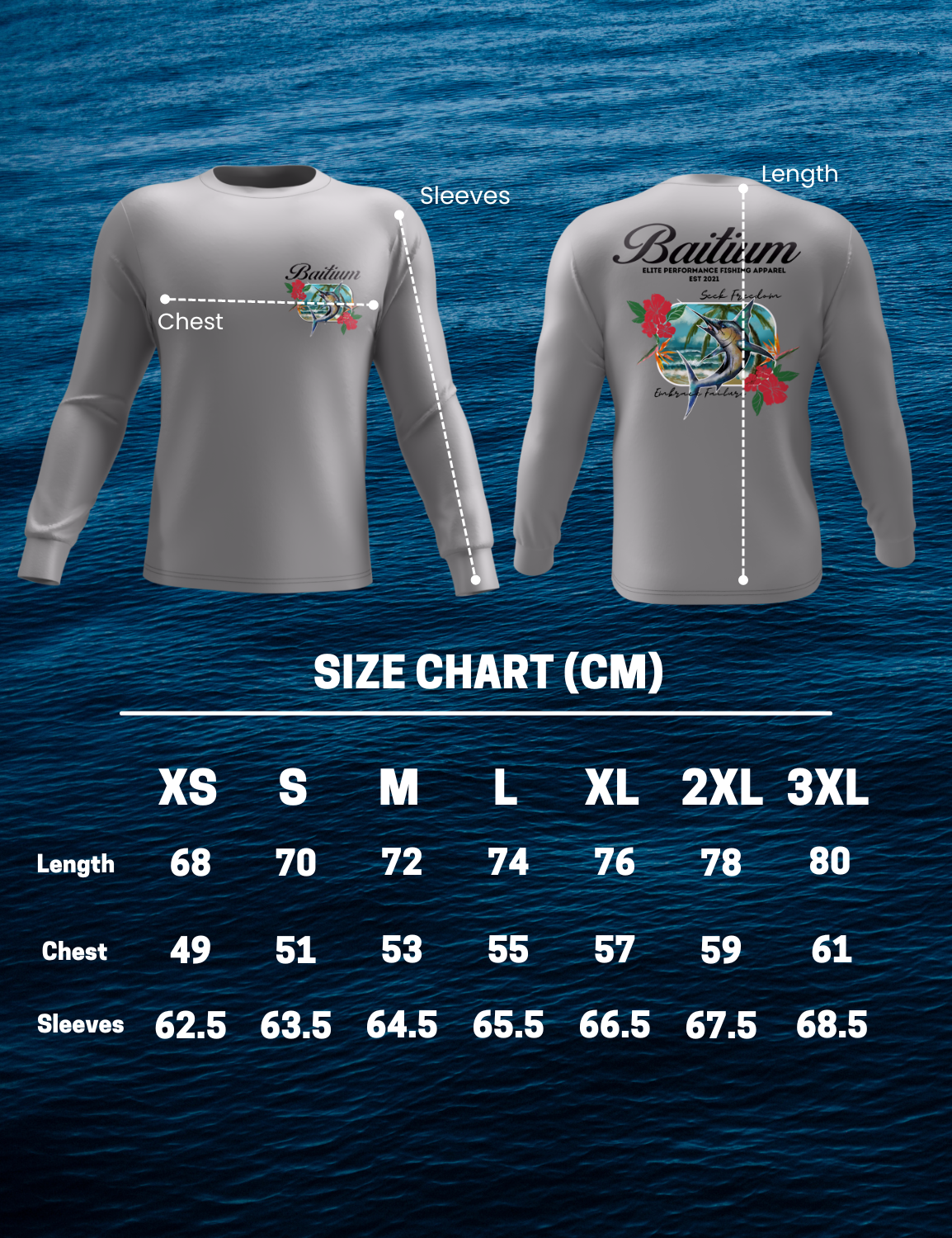 UPF 50+ Performance Long Sleeves Fishing Shirts Grey / X-Large