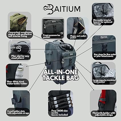 fishing tackle backpack