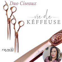Load image into Gallery viewer, Duo of scissors Vie de keffeuse
